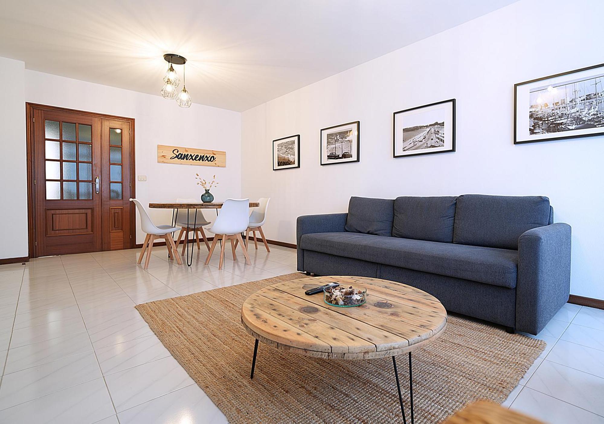 Apartamento De Playa En Sanxenxo Con Parking Exterior photo