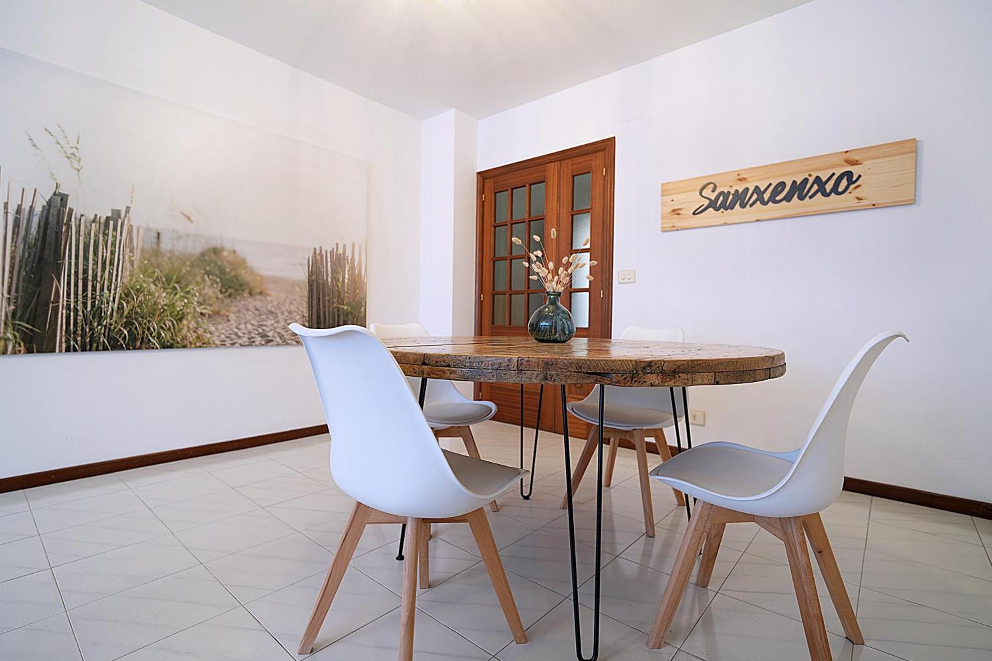 Apartamento De Playa En Sanxenxo Con Parking Exterior photo